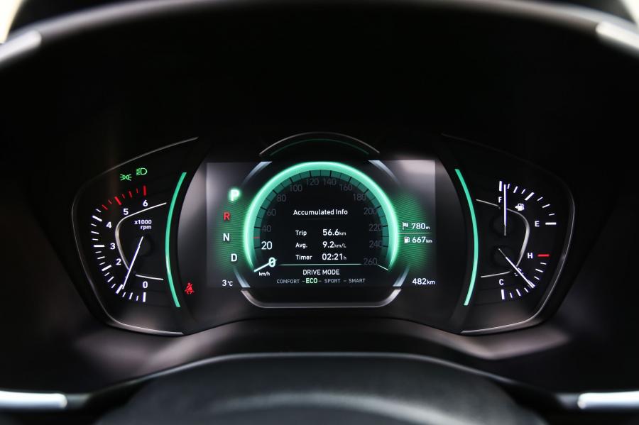 Панель приборов Hyundai Santa Fe 2018 года  (KR) (фото 56 из 56)